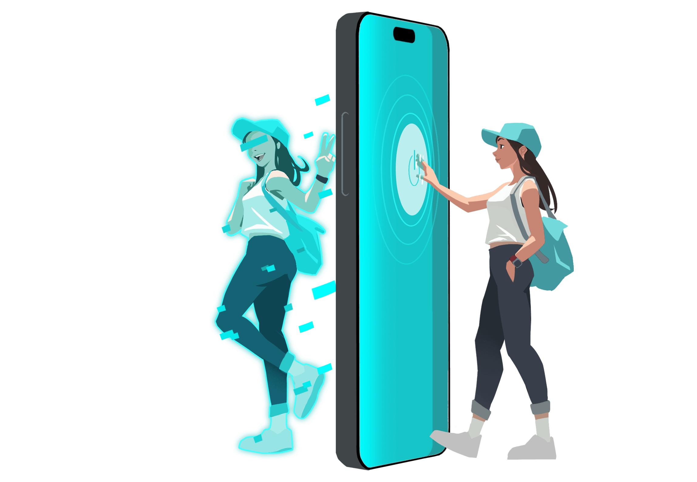 You browse anonymously with a new identity.